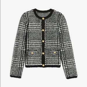 COPY - Express Novelty Button Sweater Jacket